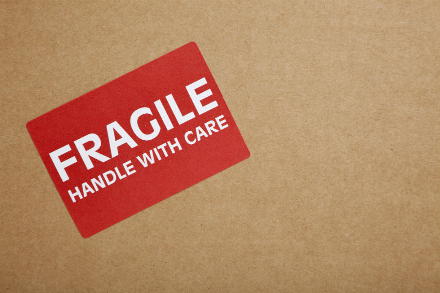 how to pack fragile items